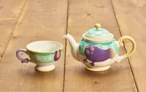 Sinistea Yabacha Tea Pot & Mug Cup Set Pokemon center Pokemon Cafe Limited New - Picture 1 of 8
