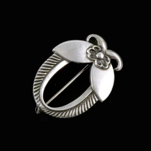 Georg Jensen. Silver Cactus Brooch #227. - Picture 1 of 3