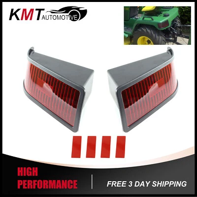 KMT AUTOMOTIVE For John Deere 415 425 M116504 M116505 M116132 M116133 Pair Rear Tail Light Kit