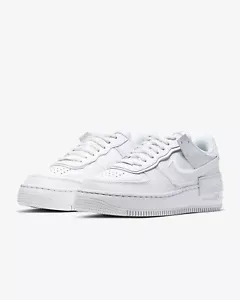Nike Air Force 1 Low Shadow Triple White Neu Schuhe (CI0919-100) Damengröße 11 - Bild 1 von 10
