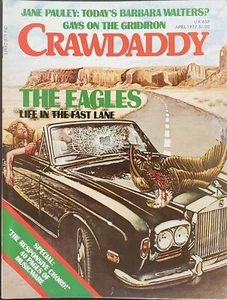 CrawDaddy Magazine April 1977 The Eagles Gays In The NFL Jane Pauley Bowie - Picture 1 of 8