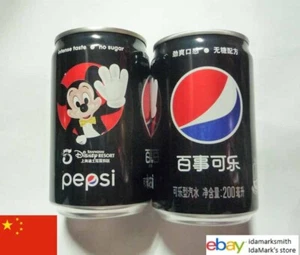 Lata vacía PEPSI CHINA 200 ml Shanghai DISNEY 5 aniversario MICKEY MOUSE 2021 CN - Imagen 1 de 16