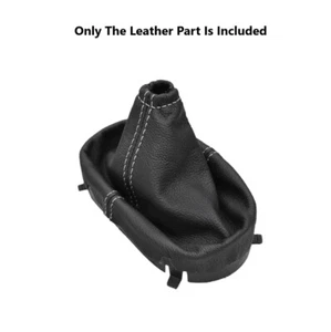 Vinyl MANUAL Shift Boot Cover Gray Stitch For CHEVROLET CORVETTE C6 2005- 2013 - Picture 1 of 4
