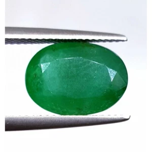4.75ct Certified Natural Brazil Emerald Premium Gemstone - Picture 1 of 4