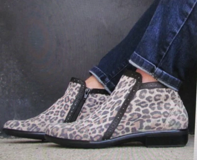 NAOT Mujer Nefasi Botín Gamuza Guepardo Para Mujer Talla 37 6.5-7 EE. UU. Foto 1 de 4