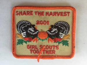 Patch Scout Ragazza Condividi il Raccolto 2001 - Foto 1 di 1