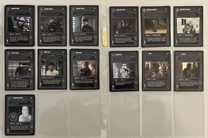 ⚡️1995-96 Star Wars CCG⚡️Imperial Officers: 13 Cards⚡️8.0-9.0⚡️Evax Tanbris - Picture 1 of 4