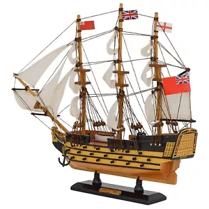 Modellschiff HMS Victory Schiff Segelschiff Maritim Deko Antik-Stil kein Bausatz - Bild 1 von 8