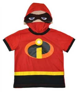 The Incredibles Baby/Toddler Boys Mesh Mask Hooded Top Size 12M 18M 2T 3T 4T 5T - Picture 1 of 1
