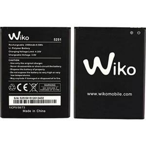 WIKO Batteria originale BT5251 per PULP 3G 4G ROBBY 2500mAh Pila Litio Nuova - Foto 1 di 1