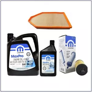 Mopar Motor Oil 5W20 6L Oil Filter Air Filter for CHRYSLER 300C 3.6 2014 - 2020 - Picture 1 of 1