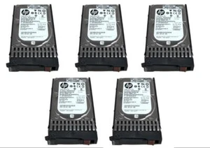 Restposten 10 HP 500GB 6G 7,2K 2,5" SAS Dual Port Festplatte 507610-B21 - Bild 1 von 2