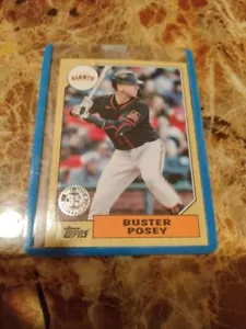 2022 Topps Series 1 - 1987 Topps Baseball 35th Anniversary #T87-49 Buster Posey - Picture 1 of 1