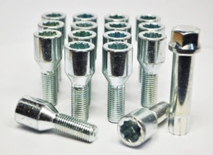 16 X M12 X 1.5, 28mm Fil , Tuner Boulons avec Clé - Bild 1 von 5