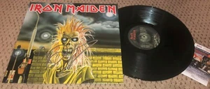 BRUCE DICKINSON SIGNED IRON MAIDEN ALBUM AUTOGRAPH JSA VINYL RECORD EDDIE LP - Picture 1 of 6