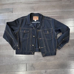 NAF Original Jeans Sydney schwarze Denimjacke - Bild 1 von 7