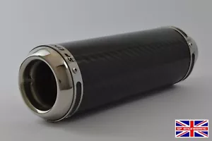 Benelli Tornado TRE900 SP Engineering Kohlefaser stumpf gewölbt GP Auspuff - Bild 1 von 4