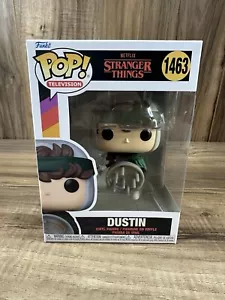 FUNKO POP! TELEVISION: Stranger Things - Hunter Dustin w/Shield Mint - Picture 1 of 11