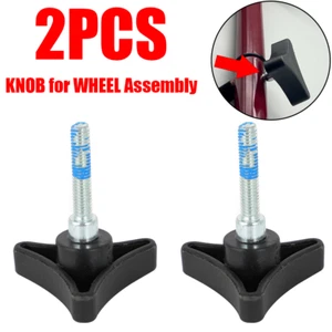 2pcs Triangle Knobs For Rollator Parts for Steel Rolling Walker Wheel Assembly - Picture 1 of 9