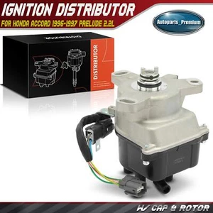 Ignition Distributor w/ Cap & Rotor for Honda Accord 1996-1997 Prelude 1996 2.2L - Picture 1 of 9