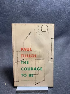 The Courage to Be by Paul Tillich - Imagen 1 de 1