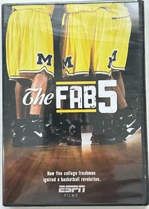 The FAB 5 Michigan Wolverines Basketball DVD New Factory Sealed [ESPN Films] - Picture 1 of 2