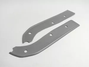Lambretta Series 3 LiS SX TV Mudguard Legshield Rubbers Pair Grey Casa Lambretta - Picture 1 of 2