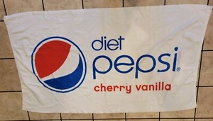 Vintage Diet Pepsi Cherry Vanilla Beach Badetuch Promo Werbung selten - Bild 1 von 7