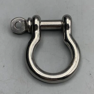 Chain Rigging Bow Shackle Captive Pin For Boats Stainless Steel - Bild 1 von 4