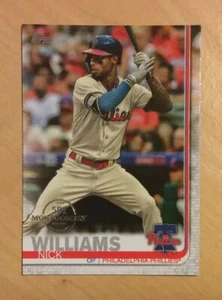 2019 Topps 582 Montgomery Philadelphia Phillies Nick Williams #543 SP - Picture 1 of 1