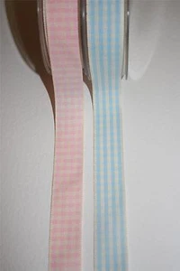 Berisfords Rustic Gingham Ribbon-1 Metre - Picture 1 of 1