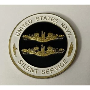 U S Navy Nuclear Submarine Warfare The Silent Service Challenge Münzkoffer - Bild 1 von 5