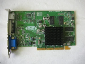 ATI Radeon 7000 RV100 109-78500-00 128mb VGA DVI Svid-Out AGP - Picture 1 of 1