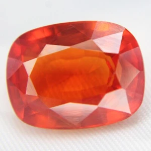 Certified Loose Gemstones 15.05 Ct Namibia Natural Garnet Orange Fire 15x11 mm - Picture 1 of 5