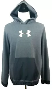 Felpa con cappuccio uomo Under Armour ampia nuova grande grigia M4 - Foto 1 di 8