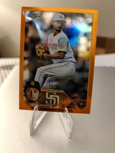 Topps 2023 cromo Yu Darvish naranja/25 - Imagen 1 de 4