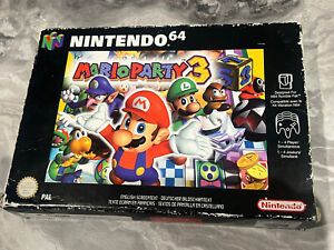 Mario Party 3, N64, Nintendo 64, PAL Boxed