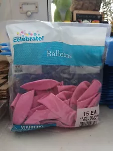Celebrate It Rosa Luftballons 15, 12 Zoll - Bild 1 von 2