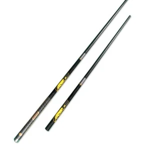 2 in 1 PREOAIDR 58" Jump Break Black Billiard Cue Stick 13mm - Picture 1 of 7