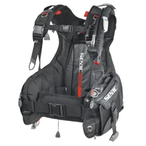 Seac Smart BCD, Size Medium, Drop Weight Pockets Black - Picture 1 of 15