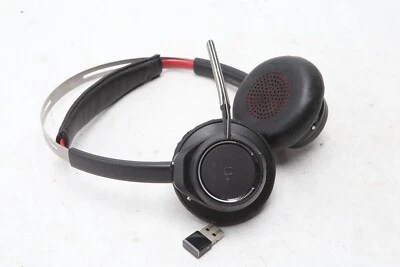 Poly Voyager Focus UC B825-M Bluetooth Headset Noise Canceling + Dongle L31 - Image 1 of 4
