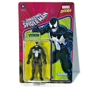 NEW Marvel Legends 2022 Retro VENOM Symbiote 3.75 Inch Kenner ASM Unpunched - Picture 1 of 8