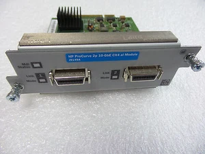 HP PROCURVE J9149A DUAL PORT 2P 10GbE CX4 al MODULE - Picture 1 of 1