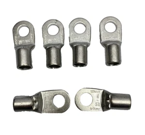 Lot Of 6, Thomas & Betts Ring Lug, AWG 2/0, AIR 1/0,  125 Navy - Picture 1 of 5