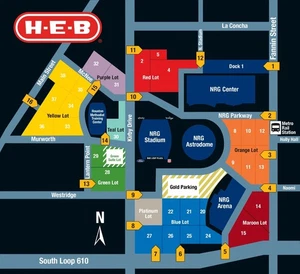 HOUSTON TEXANS VS. BUFFALO BILLS PARKING PASS - BLUE LOT - Picture 1 of 1