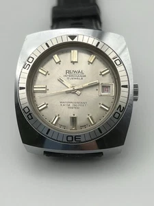 Orologio RUWAL (Dos en Uno) diver Interchange - Vintage watch 1970s - Imagen 1 de 17