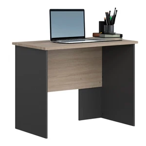 Mesa de Escritorio Estudio Nibis Industrial Color Roble Sonoma y Gris Antracita - Imagen 1 de 9