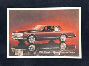 1980 Chevrolet Caprice Classic Landau Coupe - Oldtimer Autohändler Postkarte - Bild 1 von 2