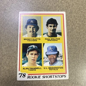 1978 Topps Set-Break #707 Paul Molitor Alan Trammell - Picture 1 of 2
