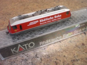 KATO N GAUGE RhB Ge44III ELÉCTRICO LOCO NÚMERO 643 NUEVO - Imagen 1 de 2